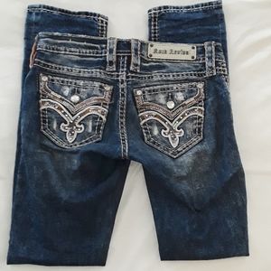 Rock Revival Klandi Straight Cut Jean's size 25